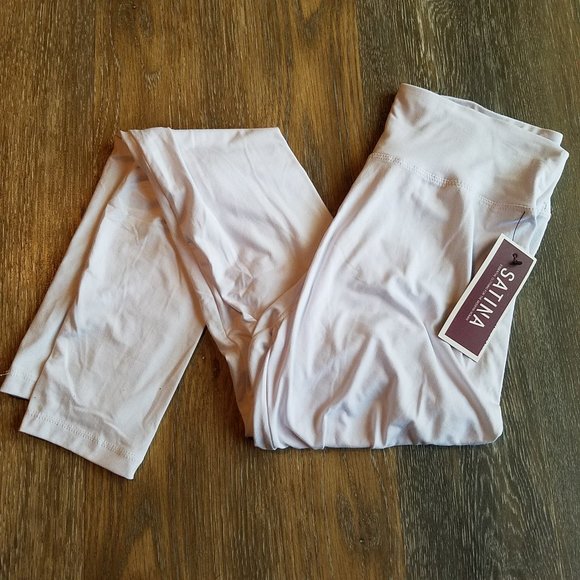 Satina Pants - White Leggings